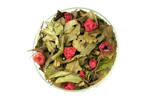 Herbata Biała PAI MU TAN MALINOWY Subtelny Smak Maliny !!